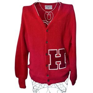 RARE VINTAGE Men’s Andover Traditional Sportswear letterman or varsity style fea